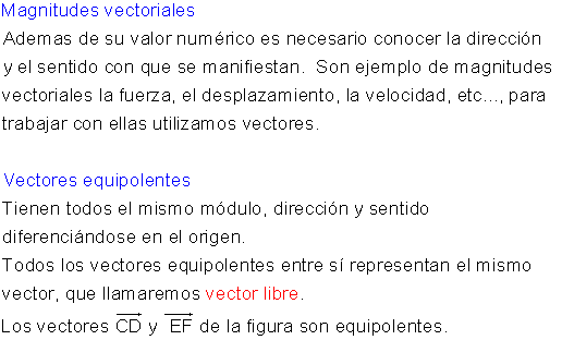Vectores equivalentes