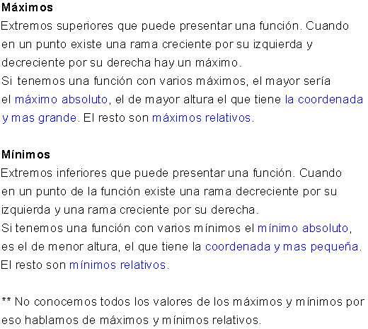 Dominios funciones