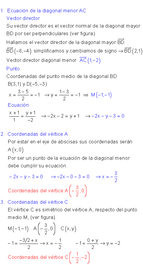 Problemas puntos notables
