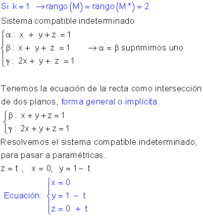 Ejemplos posición 3 planos .