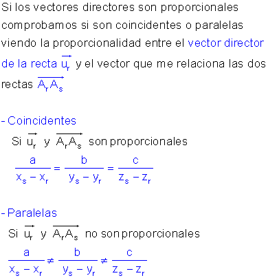 Posiciones de rectas 