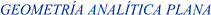 Temas de Geometría