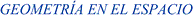 Temas de Geometría